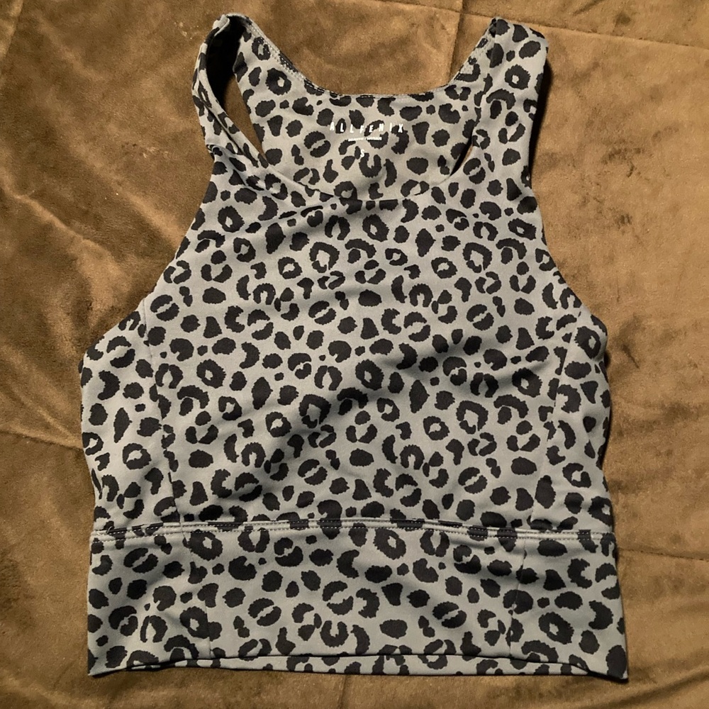 Allfenix brand, size small, animal print, workout wear